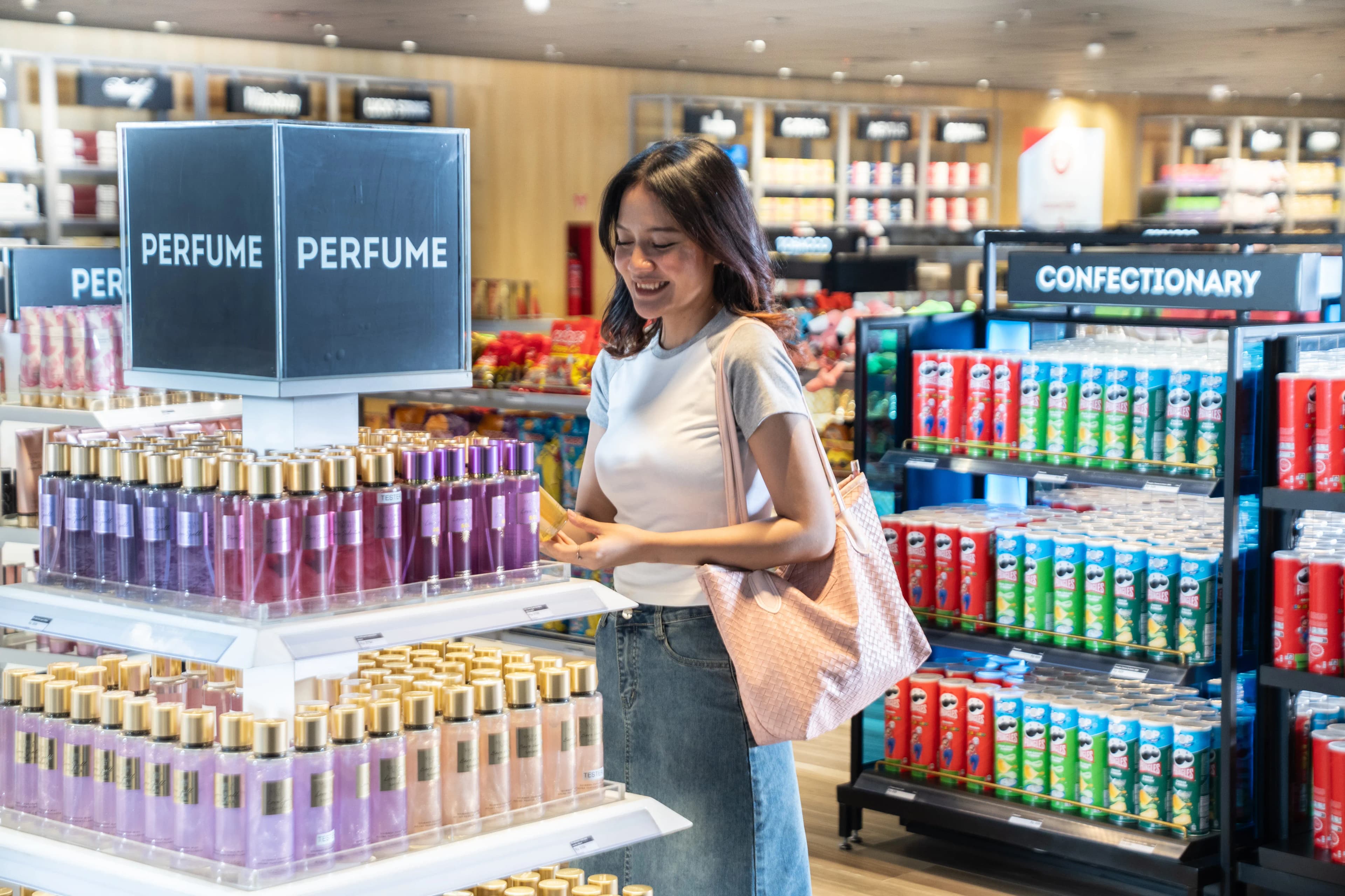 Retail shopping area at Kualanamu Airport